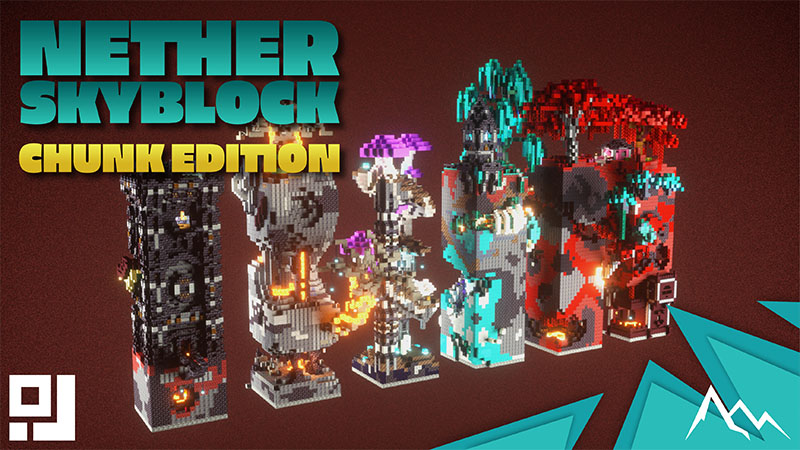 Nether Chunk Skyblock Key Art