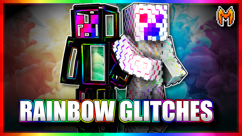 Rainbow Glitches Key Art