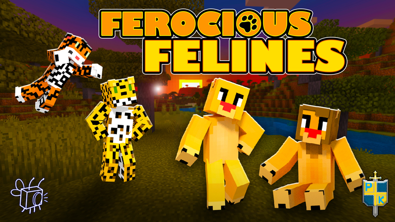 Ferocious Felines Key Art