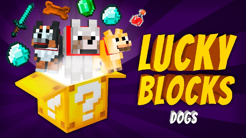 Lucky Blocks Dogs In Minecraft Marketplace Minecraft