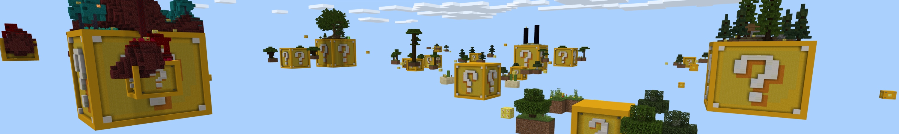 Ultimate Lucky Skyblock Panorama