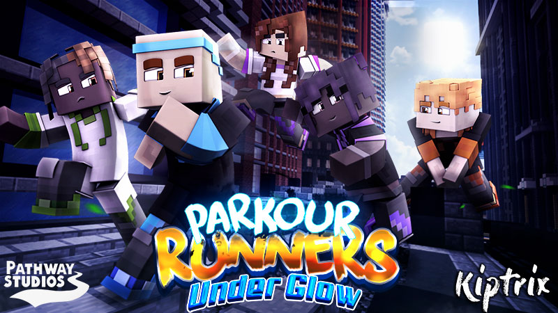 Parkour Runners: Under Glow Key Art