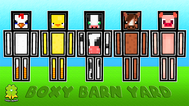 Boxy Barnyard Key Art