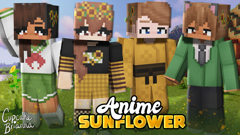 Anime Sunflower HD Skin Pack Key Art