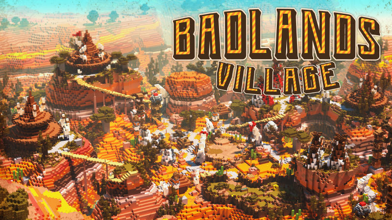 Badlands Village Key Art