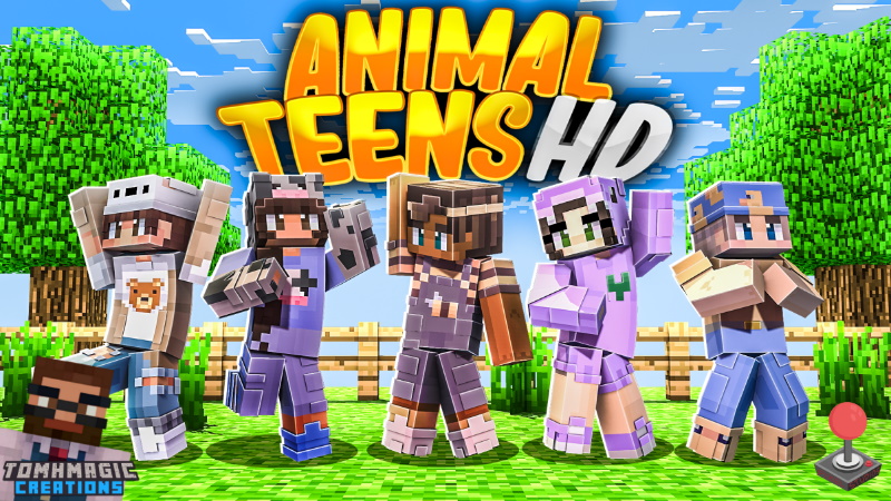 Animal Teens HD Key Art