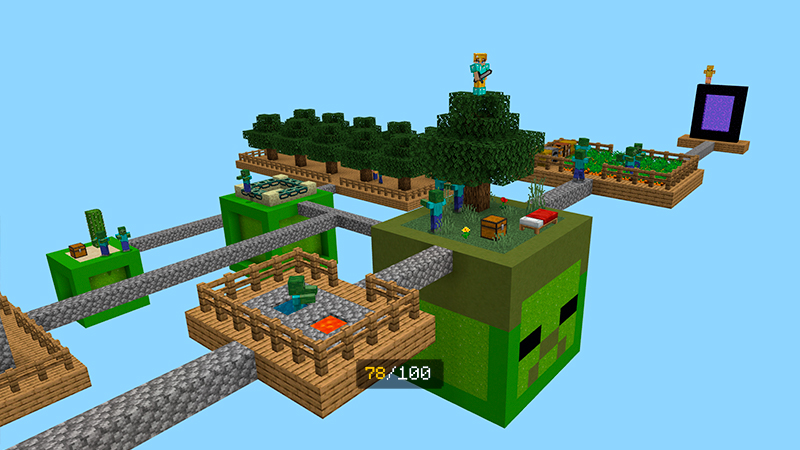 100 Days Zombie Skyblock Screenshot #4