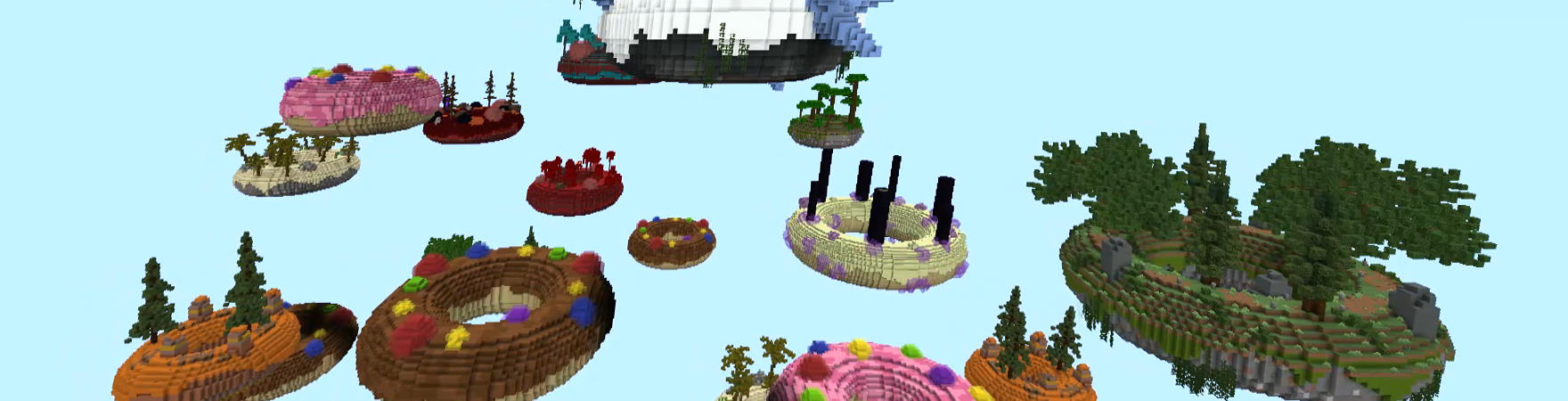 Skyblock Donuts Panorama