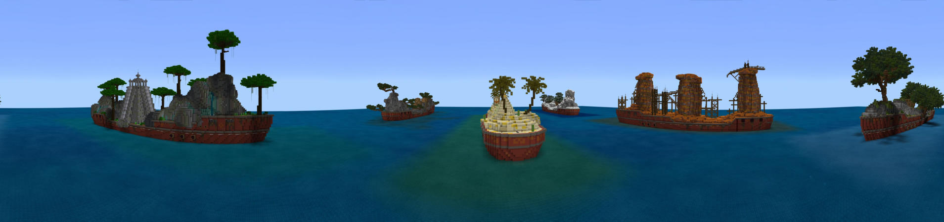 Boats Biomes Panorama