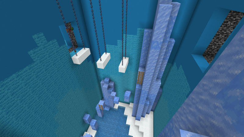 Winter Grid Parkour Screenshot #4