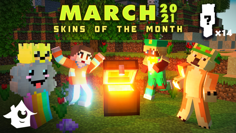 Skins of the Month - March Key Art