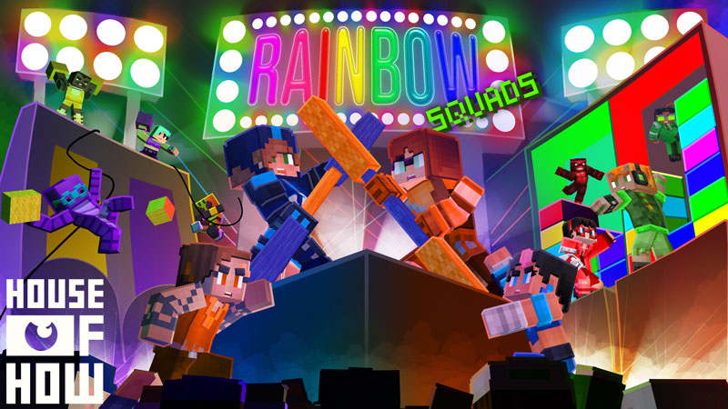 Rainbow Squads Key Art