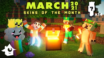Skins of the Month March on the Minecraft Marketplace by House of How Skins of the Month March on the Minecraft Marketplace by House of How