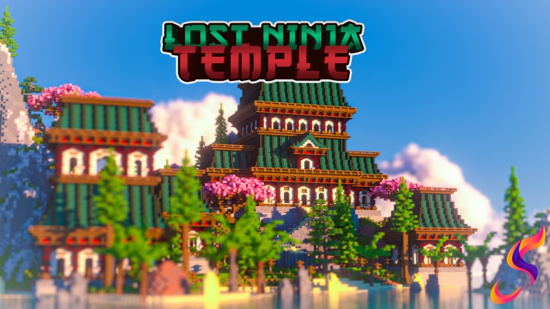 Lost Ninja Temple Key Art