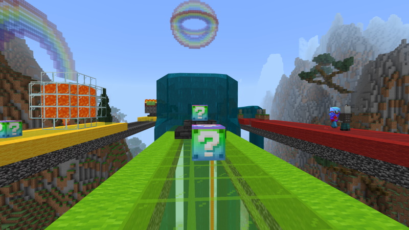 Lucky Block Rainbow Race Screenshot #3