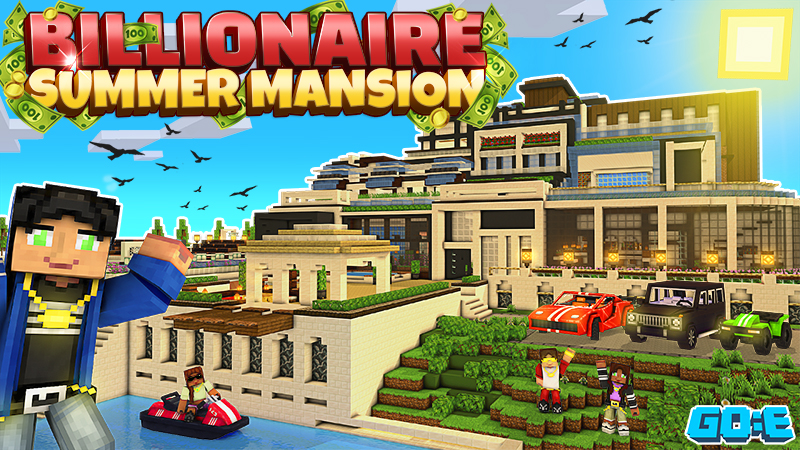 Billionaire Summer Mansion Key Art