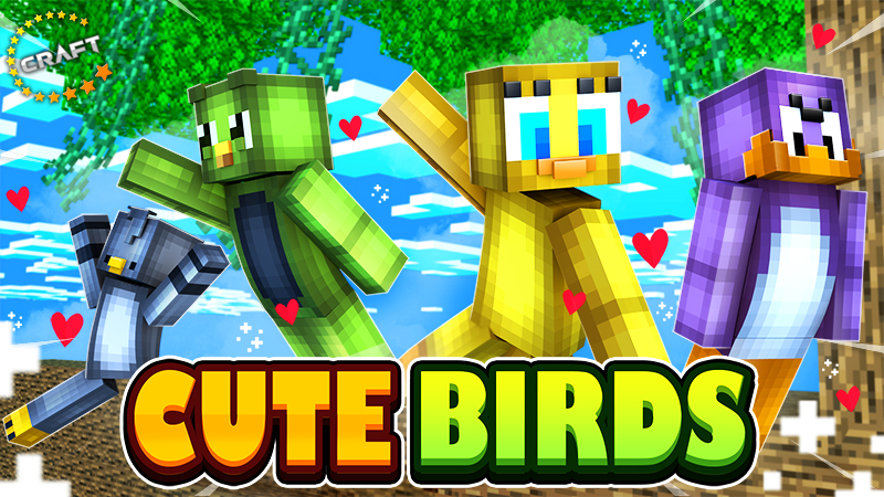 Cute Birds Key Art