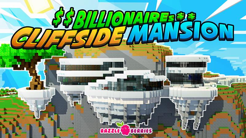 Billionaire Cliffside Mansion Key Art