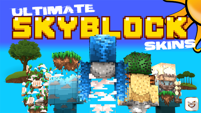 Ultimate Skyblock Skins Key Art