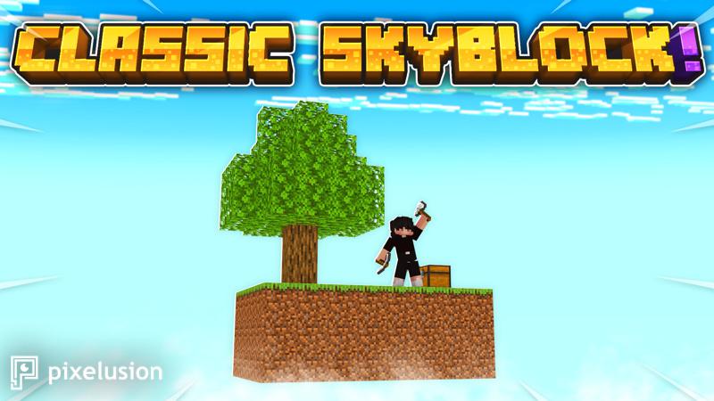 Classic Skyblock! Key Art