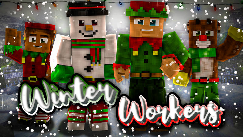 Winter Workers on the Minecraft Marketplace by BLOCKLAB Studios Winter Workers on the Minecraft Marketplace by BLOCKLAB Studios