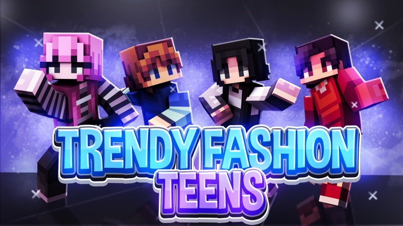 Trendy Fashion Teens Key Art