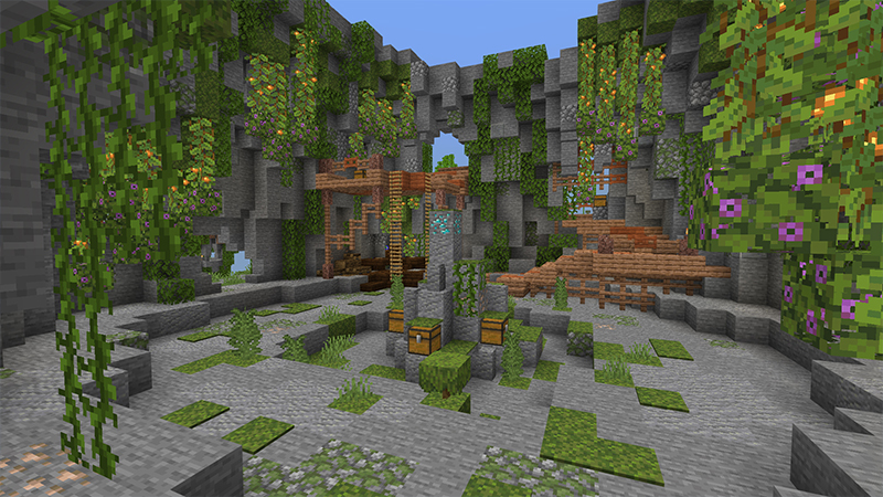 Skywars Epic Caves Screenshot #1