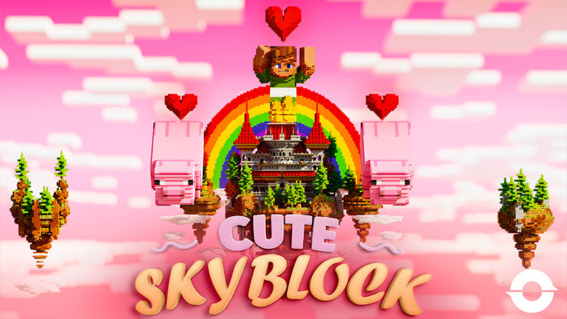 Cute Skyblock Key Art