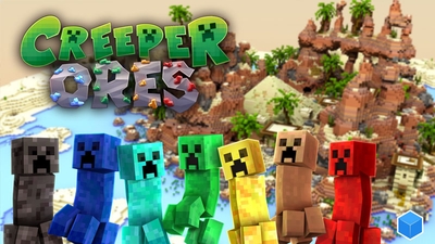 Creeper Ores on the Minecraft Marketplace by CubeCraft Games Creeper Ores on the Minecraft Marketplace by CubeCraft Games