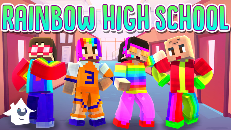 Rainbow Highschool Key Art