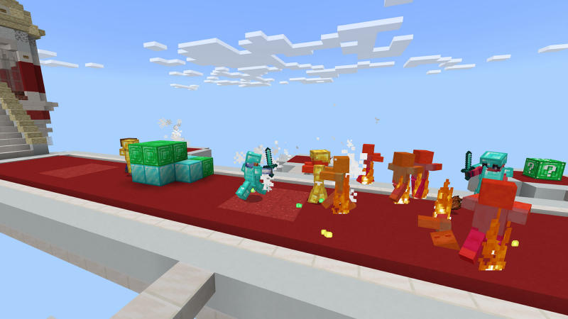 Ultimate Lucky Block Race by Ninja Block (Minecraft Marketplace