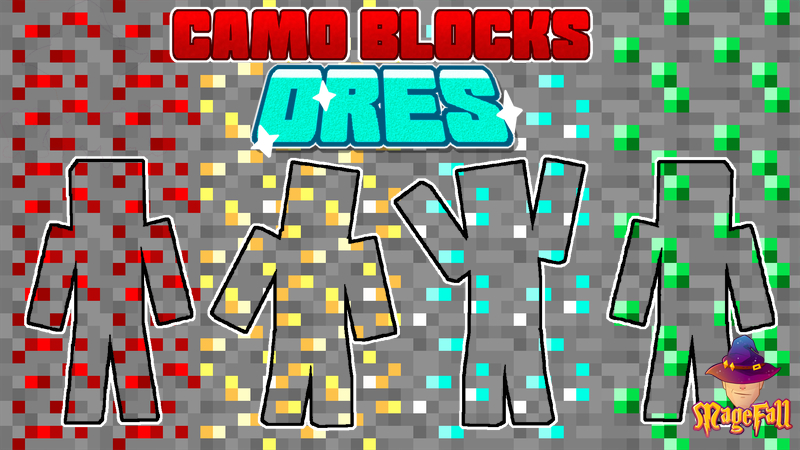 Camo Blocks Ores In Minecraft Marketplace Minecraft