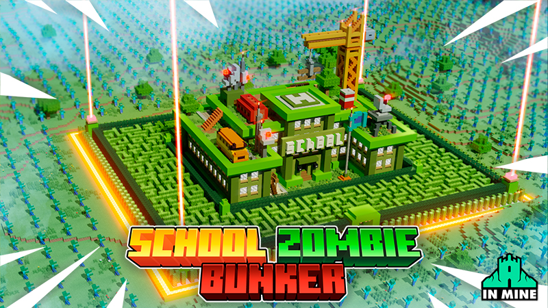 School Zombie Bunker Key Art