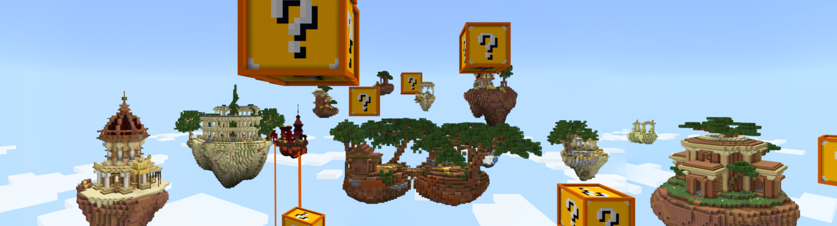 Skyblock Lucky Block Panorama