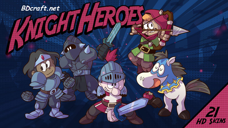 Knight Heroes Skins Key Art