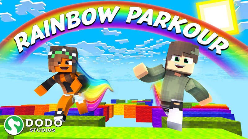 Rainbow Parkour Key Art