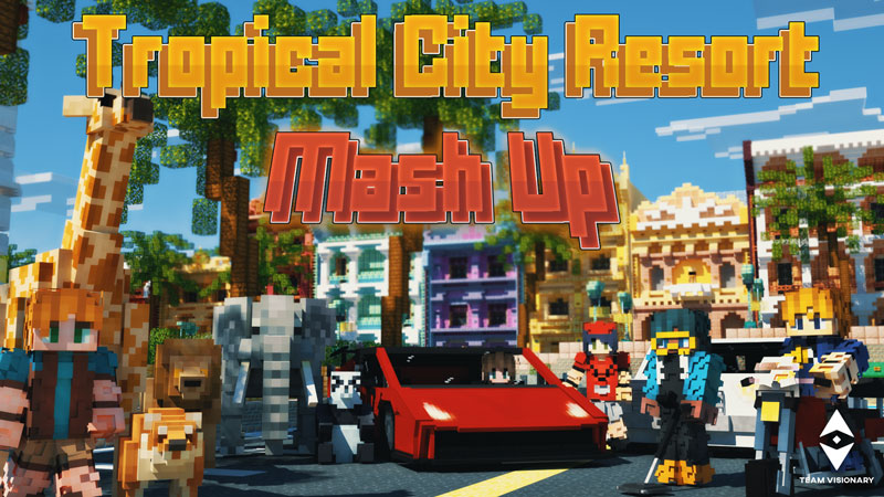 Tropical City Resort in Minecraft Marketplace | Minecraft