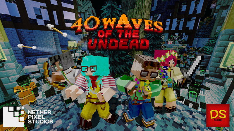 40 Waves of the Undead Key Art