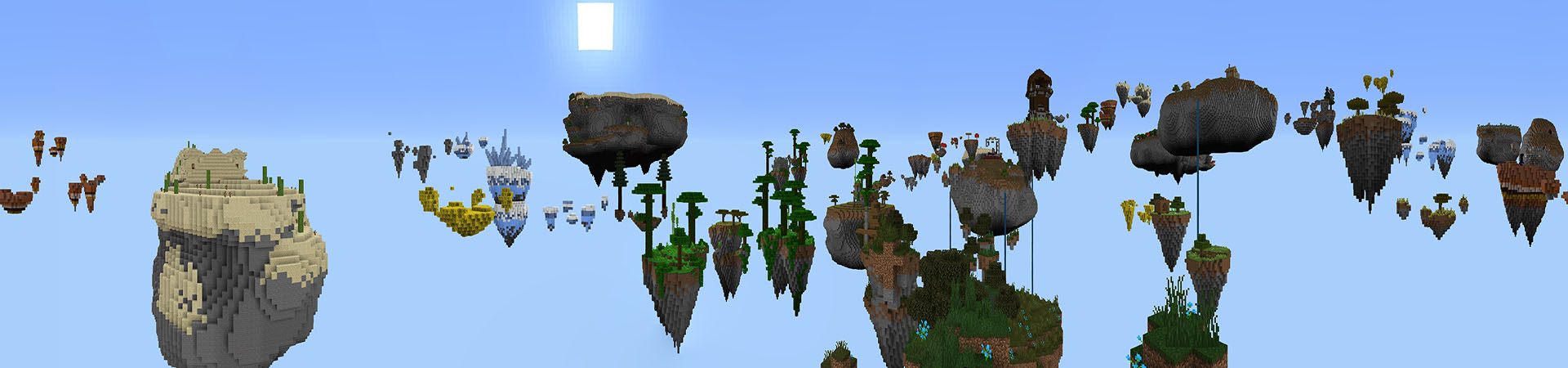 The Best Skyblock Ever Panorama