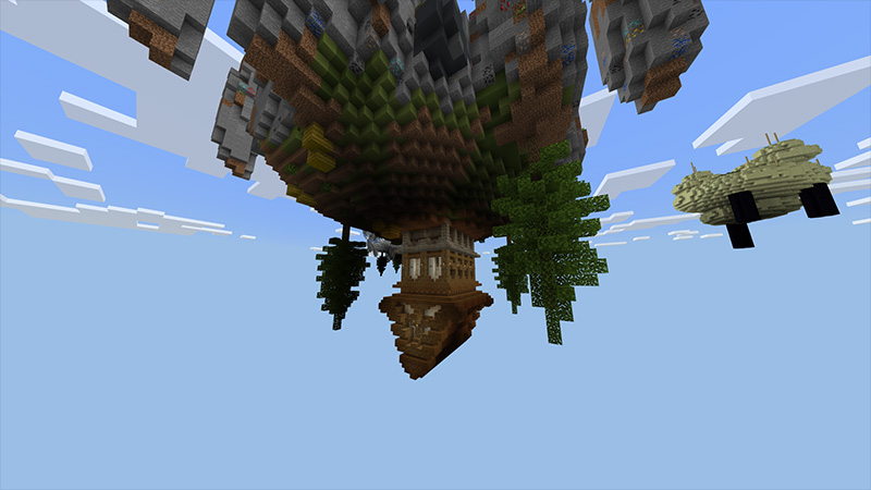 Skyblock but Upside Down by Odyssey Builds