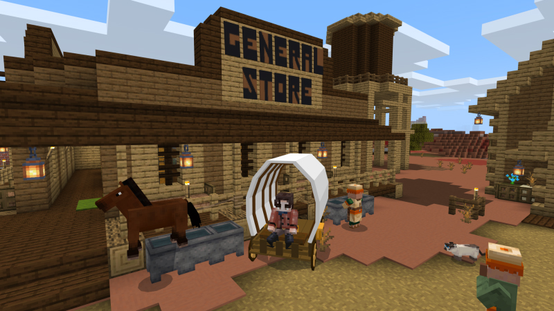 Old Town Road In Minecraft Marketplace Minecraft