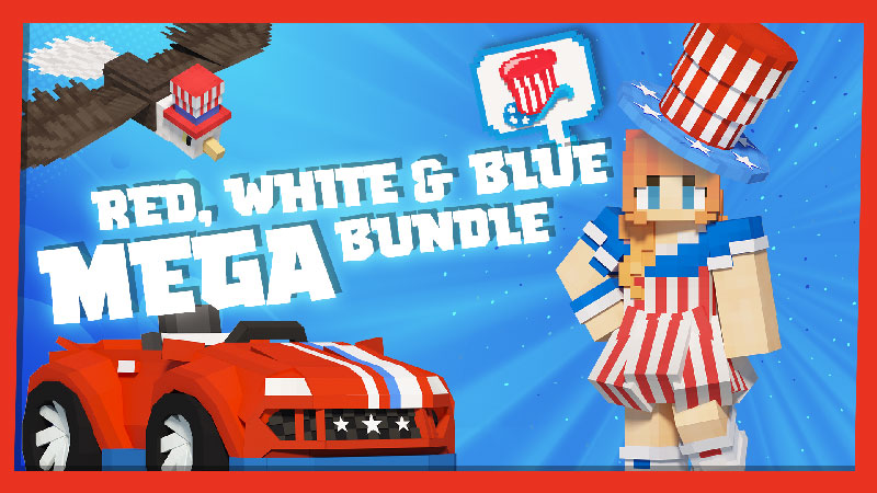 Red, White & Blue Mega Bundle Key Art