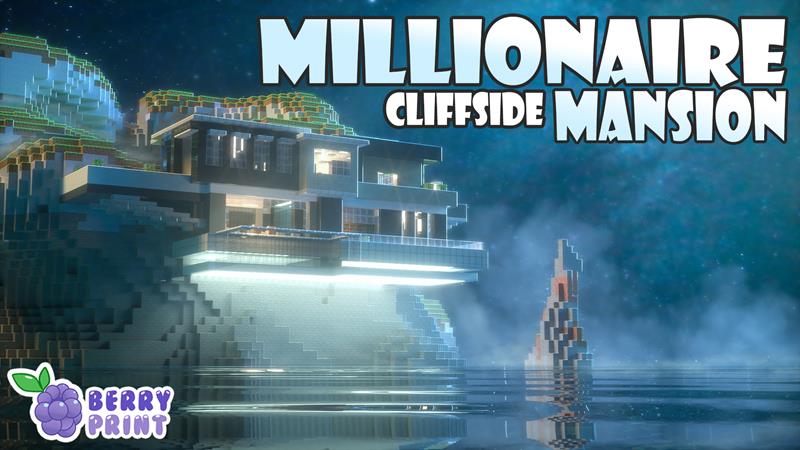 Millionaire Cliffside Mansion Key Art