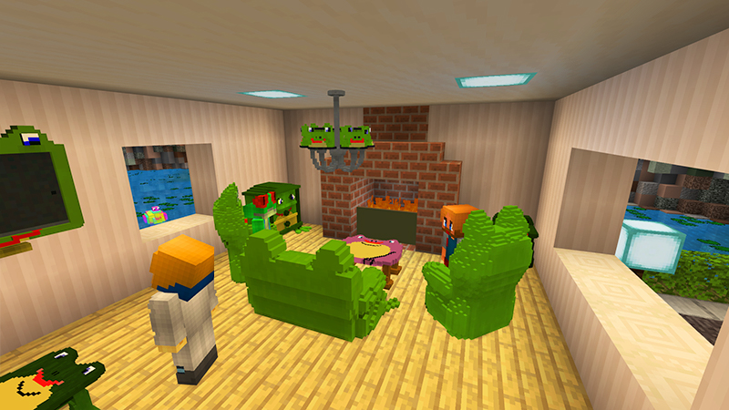 Froggy Furniture by House of How (Minecraft Marketplace Map