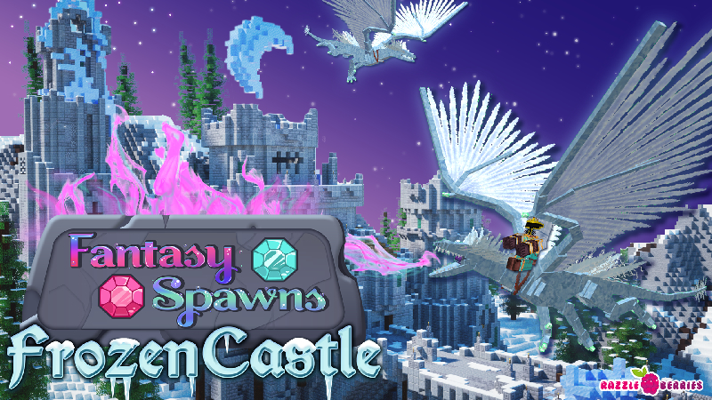 Fantasy Spawns Frozen Castle In Minecraft Marketplace Minecraft