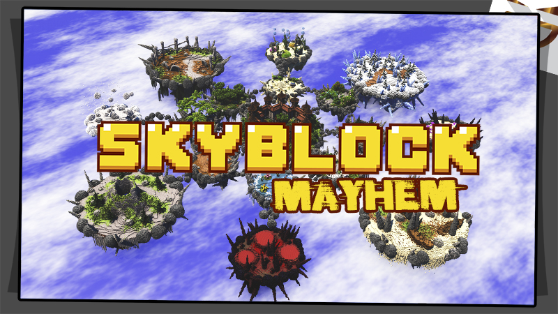 Skyblock Mayhem Key Art