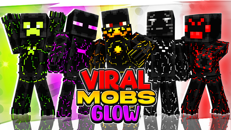 Viral Mobs Glow Key Art