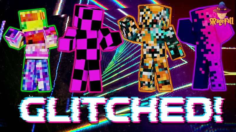 Glitched by Magefall - Minecraft Marketplace (via playthismap.com)