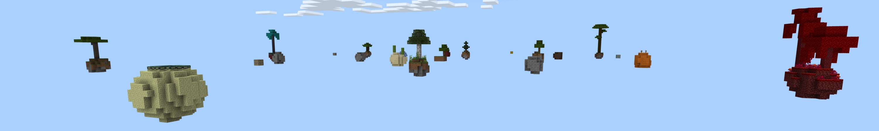 Simple Skyblock Panorama