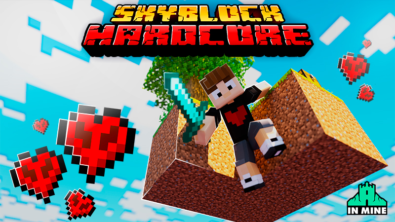 Skyblock Hardcore Key Art